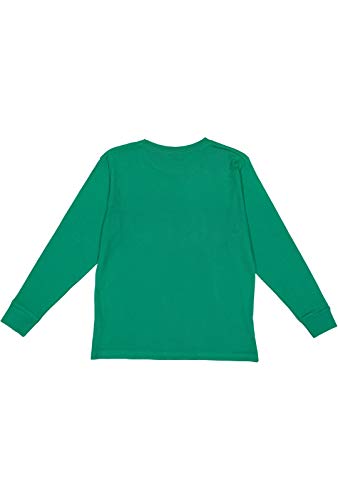 Image of LAT Youth 100% Cotton Jersey Crew Neck Long Sleeve Tee (6201)