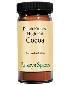 Dutch Process Cocoa Powder By Penzeys Spices 2.1 oz 1/2 cup jar Pack of 1