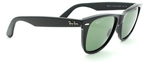 Image of Ray-Ban RB2140 Original Wayfarer Classic Polarized Sunglasses Black 901 /58-54mm