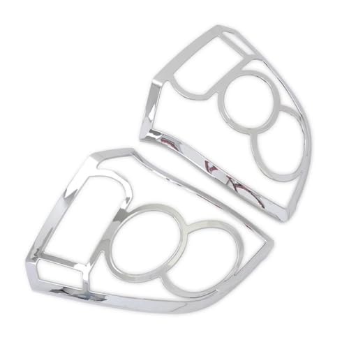 Cubierta lámpara de luz trasera cromada Suzuki Alto 2009-2012 protector faro trasero 2