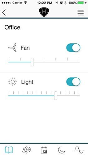 Big Ass Fans Haiku L Smart Ceiling Fan, 52", Caramel/White #TOP7