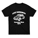 Mens Womens Tshirt Lake Sammamish V-w Beetle 1974 Ted Bundy Shirts for Men Women Friends Neck Cool