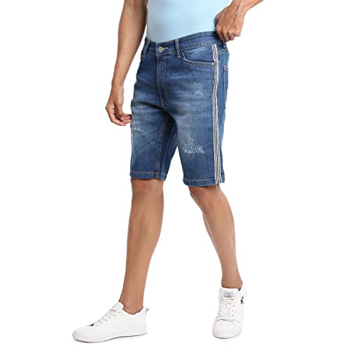 Image of CAHOOT Men's Denim Jeans for Regular Wear | Denim Fabric | Slim Fit | Jeans Crafted with Comfort Fit and High-Performance for Everyday Casual Wear
