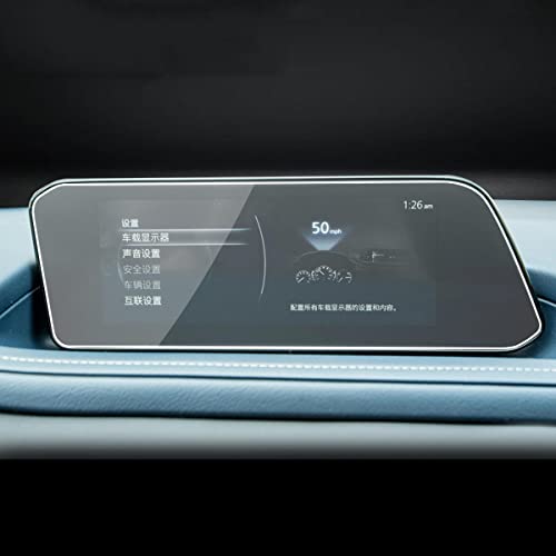 Funiur Painel de instrumentos de tela do carro endureceu filme de vidro GPS Velocímetro Derênmetro P