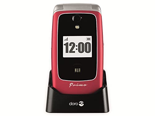 Doro Primo 418 Mobiltelefon 2,8" - Röd