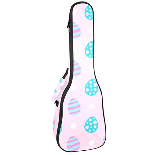 Sac pour ukulélé concert robuste housse soprano avec œufs colorés