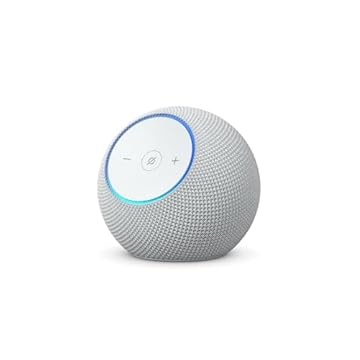 Amazon Echo Dot Max (Geração mais recente), smart speaker com Alexa, som envolvente e hub de casa inteligente integrado, ideal para sua sala de estar, Cor Branca