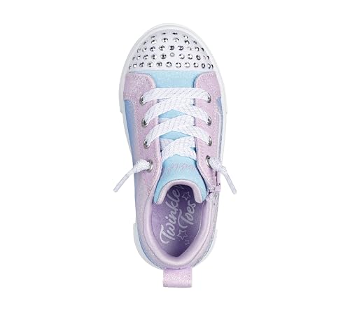 Skechers Girl's Twinkle Sparks-Magical Ombr Sneaker2