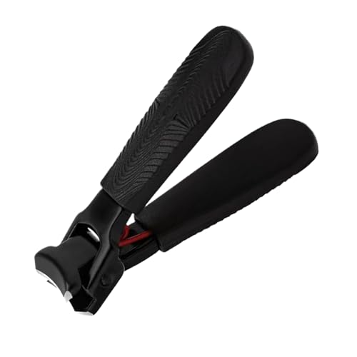 Tijeras de uñas grandes para uñas de los pies, apertura ancha, tijeras de uñas extragrandes para uñas gruesas, cortaúñas de acero inoxidable duradero para pies de viaje en casa para mujeres y hombres