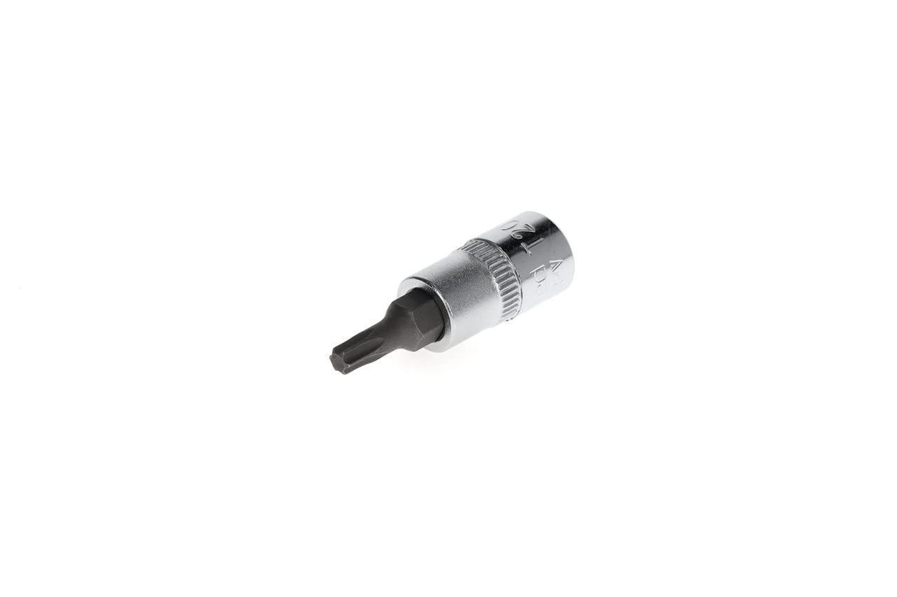 Gedore Red Red Gedore Screwdriver Bit Socket Tx T20, 1/4" 6.3 Mm, Screwdriver Bit Socket, Tool, R42451306, Steel