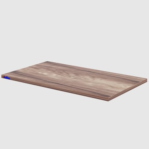 Image of Anikaa TablexPro25 Engineered Wood Rectangular Shape Table Top Board | 25 mm Thick Heavy Duty Desk Top for Study Table, Meeting /Conference Table & Office Desk | Coachwood (Size-48 x 24 Inch)