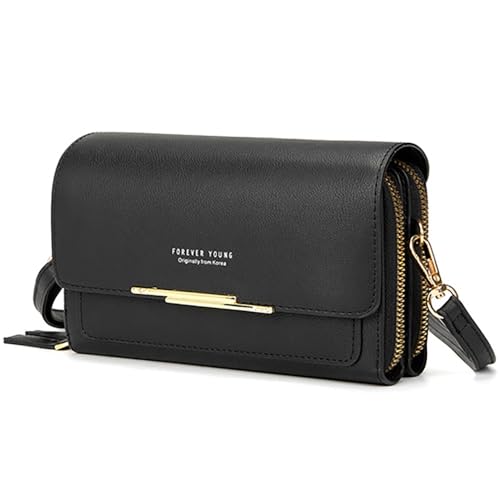 Malissima, BOLSA VIAGEM CELULAR HORIZONTAL ALÇAS TIRACOLO 24-1 Cor:Preto
