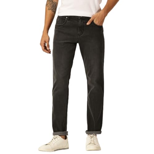 Image of Blue Jeans for Men Regular Fit - Cotton Jeans Pant for Men, Regular Denim Jeans for Boys - Light Fade Jeans for Men