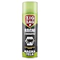 ZIG-ZAG Insetticida Ragni, Magnatela, Ragni, Insetticida per Ragni e Ragnatele ad Alta Residualità, Previene Formazione di Ragnatele Fino a 40 Giorni, 500 ml
