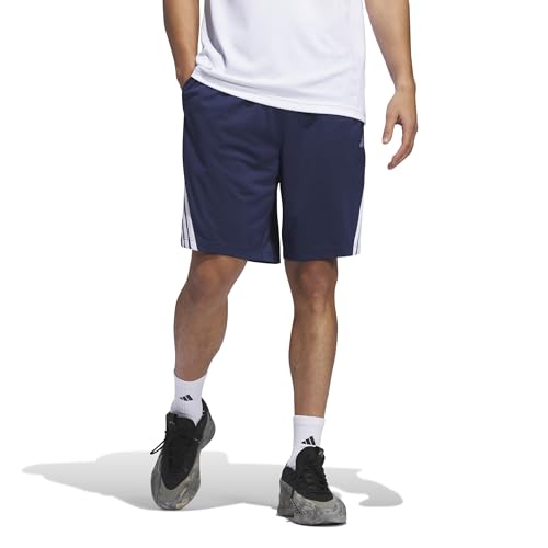 Image of adidas Men's Basketball Legends 3-Stripes Shorts