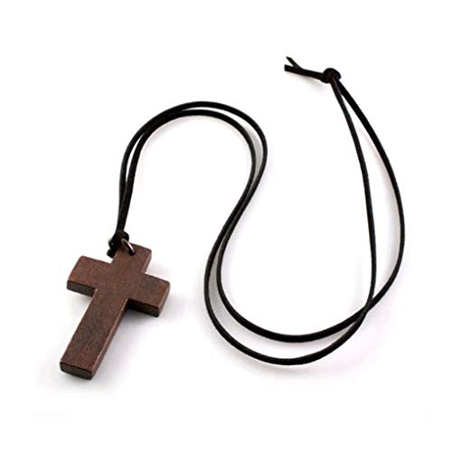 kongnijiwa Cruz de la Vendimia del Collar del suéter Mujeres con Cadena Larga Pendiente Cover