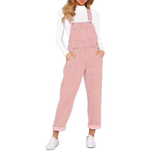 Salopette baggy rose Vetinee Cover