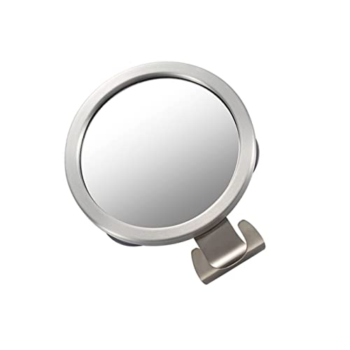 SOESFOUFU 1pc -Fog Shower Mirror with Hook Fogless Bathroom Vanity Mirror for Shaving and Makeup Easy Install Random Style No Punch Design for Humid Spaces