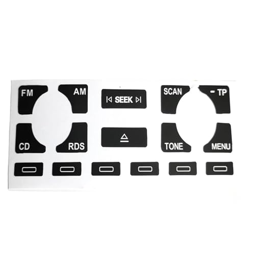 Autocollants de réparation pour boutons de vitre pour Audi A4 B6 B7 A3 8L