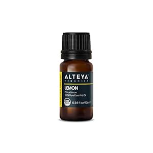 Alteya Organic Citroenolie (Citrus Limon) 10 ml – 100% USDA gecertificeerde biologische pure natuurlijke citroen…