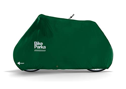 BikeParka STASH Waterproof Bicycle Cover (Forest Green)