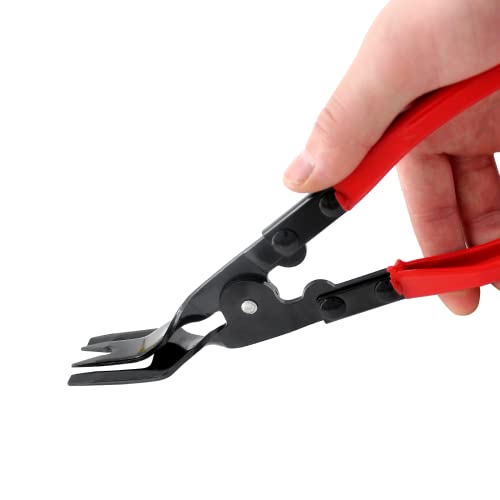 Image of Universal Trim Clip Pliers Removal Tool Red