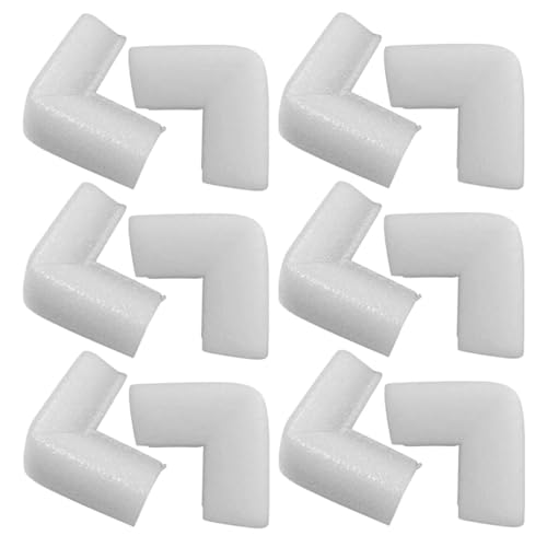 HOMOCONO Protectores de Esquinas 50 Piezas de de Perla de Color, Protección Versátil para Embalaje de Muebles y Marcos para Envíos y Mudanzas