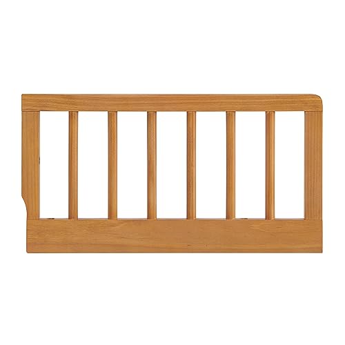 Image of Oxford Baby Dawson Crib to Toddler Bed Guard Rail Conversion Kit, Honey Brown, Green Guard Gold Certified
