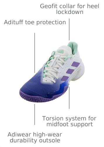 Image of adidas Women's Barricade Tennis Shoes