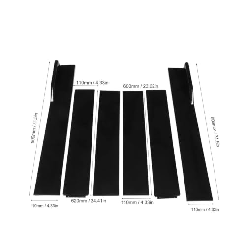Falda lateral universal antiarañazos para evitar daños en la línea inferior del coche 5