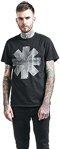 Red Hot Chili Peppers Amplified Collection – Duct Tape Homme T-Shirt Manches Courtes Noir S - Les Beatles, Paul McCartney, John Lennon, RIngo Starr, George Harrison Red Hot Chili Peppers Amplified Collection - Duct Tape Homme T-Shirt Manches Courtes Noir S – Image 6