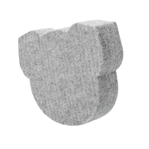 SM SunniMix Needle Felting Pad Wool Felting Mat Pig Head Shaped Accessories Wool Pressing Mat Wet Felting 3D Felting for Gift Doll Making, 21.6x15x3cm