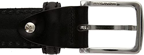 Made in Italy Belts Genuine Leather Casual Dress Belt 1-1/8"(30mm) Wide, Multi-Style Options2