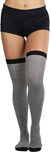 Image of ToBeInStyle Women's Over The Knee Knit Thigh High Warm Socks