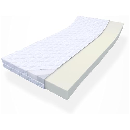 MSS e.K. Surmatelas orthopédique en Mousse Froide 180 x 200 cm – 10 cm d’épaisseur | Protection de Matelas | Conçu et fabriqué en Allemagne | Certifié...
