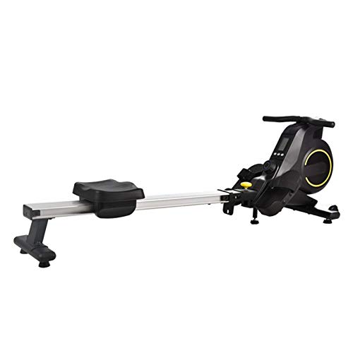 Image of Home Magnetic Rowing Machine Home Use,Super Silent Indoor Portable Rower,Home Gym Foldable Rowing Machine,Display Time,Distance,Calories,Pulse,Stroke,8 Levels of Intensity Adjustment