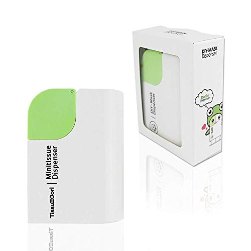 TISSUEDORI Coin 1W Case Dispenser | Camping Toilet Paper Tablets | Compressed Towel Tablets | Compressed Towels | Compressed Toilet Paper Tablets | Disposable Compressed Towel | Hiking Toilet Paper