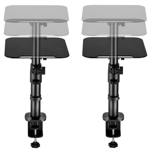 Soporte de Mesa Universal para Altavoces Regulable 2 Piezas Soporte de Pie 4