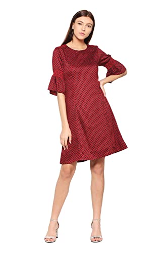 Image of Allen Solly Women's A-Line Knee-Long Dress