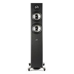 Polk Audio Reserve Series R600 Tower Speaker, 1″ Pinnacle Ring Tweeter & Dual 6.5″ Turbine Cone Woofers, Hi-Res Certified, Dolby Atmos & IMAX Enhanced for Dynamic Home Theater Audio, Black