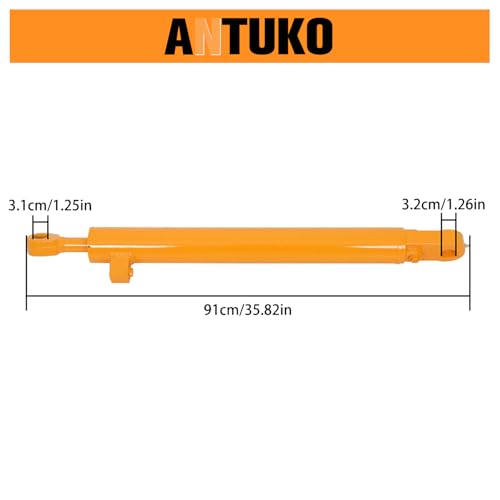 Image of Hydraulic Tilt Cylinder 118156A1 G34926 Replacement for Skid Steer Loader 1845b 1845 1845c