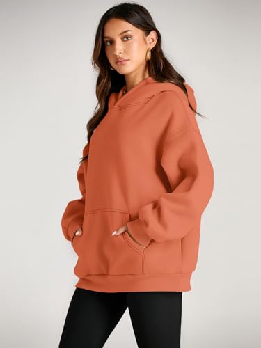 Image of EFAN Women's Hoodies Oversized Sweatshirt Comfort Fleece Sweaters | Cozy Trendy Pullover Hoodies, Sweatshirts with Pockets For Fall & Winter