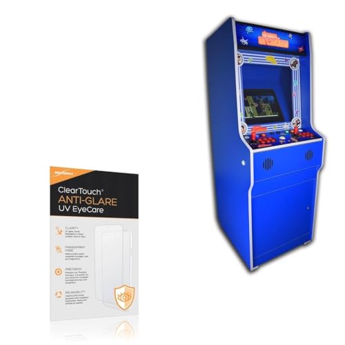 BoxWave Screen Protector Compatible With Dream Arcades Dreamcade Retro Edition - ClearTouch Anti-Glare Anti-UV EyeCare (2-Pack), Filters out Harmful Blue Light Reduce Fatigue