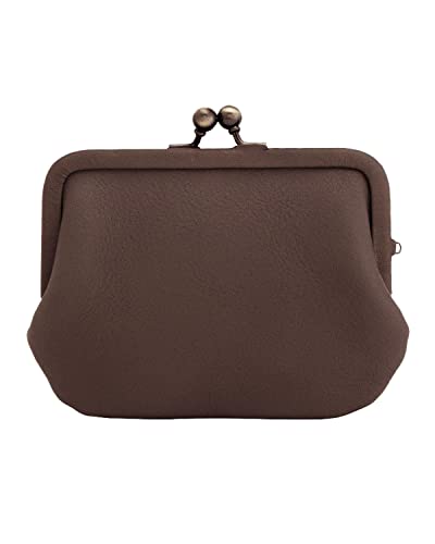 Kanmi. カンミ itsu mono リトルがま口 コインケース プレゼントにお勧め レザー 革製 ガマグチ 口金 かわいい 手のひらサイズ 日本製 プチプラ ポーチ 小銭入れ お賽銭 レディース アクセサリーケース ピルケース お薬入れ（ WL23-41 ） (ピュアグレー)