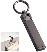 JISONCASE 2024 Bag Hanger, Bag Hook, Load Capacity 39.7 lbs (18 kg), Bag Hook, Backpack, Versatile Bag Hanger, Smartphone Stand Function, Key Holder, Desk Holder, Compass