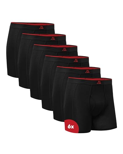 DANISH ENDURANCE Mens Underwear, Viscose from Bamboo Boxers for Men, Boxer Briefs Pack, Ropa...