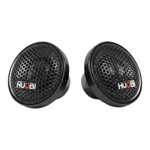 Image of High Frequence Dome Tweeter for Car, Home Audio (380 watts, 4 Ohms) HB-103 Black Colour (2 Piece) for Treble
