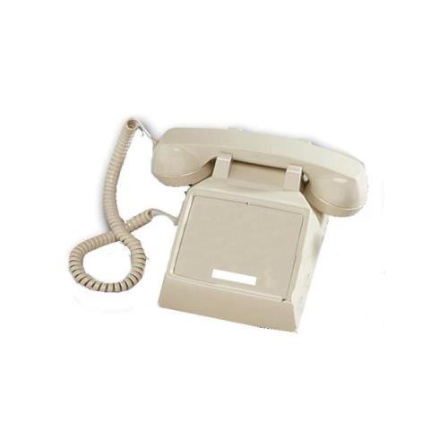 Cortelco-ITT-2500NDL-AS-250044-VBA-NDL-Ash-desk-no-dial