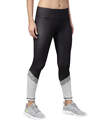 Image of Proline Active Polyester Black Tights for Women (PA21959-Black)
