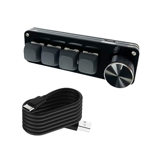 Claviers de jeu mécaniques programmables avec mini pavé macro et bouton